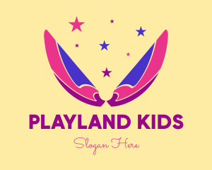 Pixie Fairy Magic Wings logo design