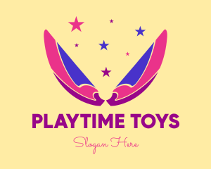 Toys - Pixie Fairy Magic Wings logo design