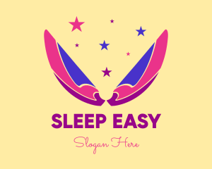 Pixie Fairy Magic Wings logo design