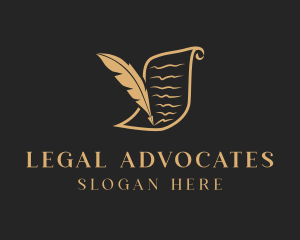 Legal Notary Document logo design