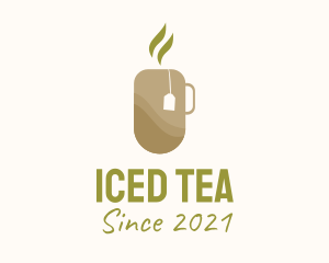 Hot Tea Mug  logo design