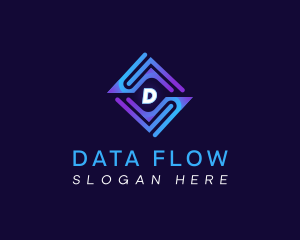Digital Tech Data logo design