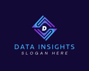 Digital Tech Data logo design