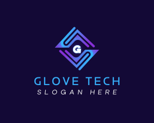 Digital Tech Data logo design