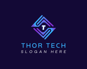 Digital Tech Data logo design