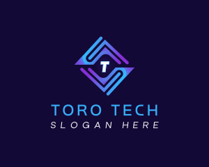 Digital Tech Data logo design