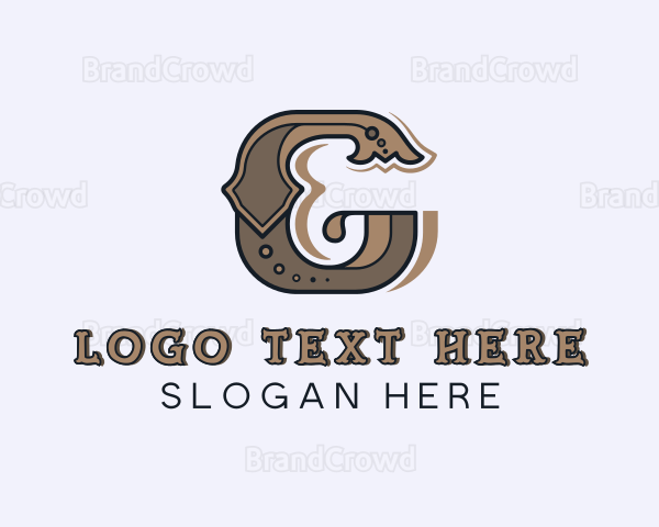 Artisan Brand Boutique Letter G Logo