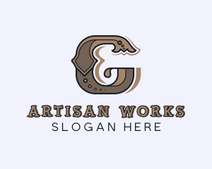 Craftsman - Artisan Brand Boutique Letter G logo design