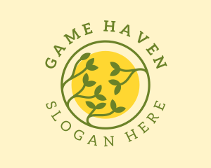 Vine Plant Garden  Logo