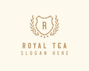 Royal Wreath Shield Firm logo design