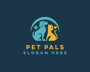 Dog & Cat Pet Shop logo design