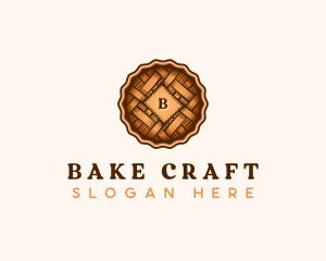 Pie Bakery Pastry logo design