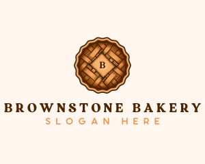 Pie Bakery Pastry logo design