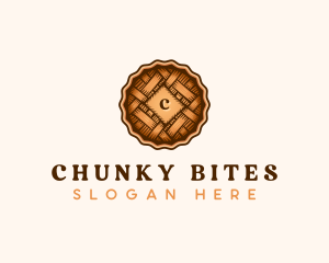 Pie Bakery Pastry logo design