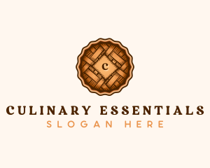 Pie Bakery Pastry logo design