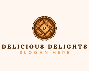 Pie Bakery Pastry logo design