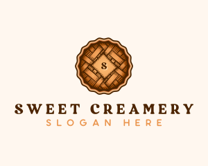 Pie Bakery Pastry logo design