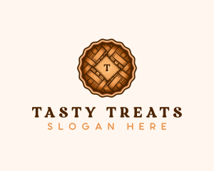 Pie Bakery Pastry logo design