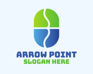 Archer - Arrow Pill Medicine logo design