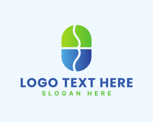 Medicine - Arrow Pill Medicine logo design