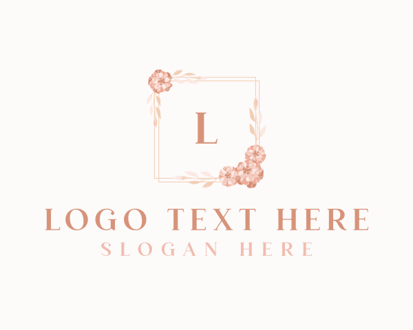 Flower - Floral Beauty Salon logo design