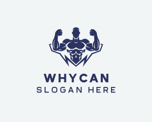 Gym - Gym Fitness Bodybuilder logo design