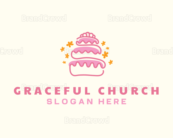 Bakery Pastry Cake Logo