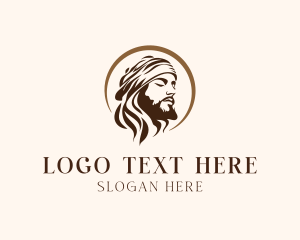 Traditional - Traditional Bedouin Man logo design