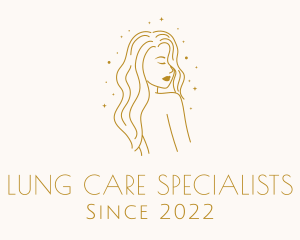 Woman Beauty Skin Care  logo design