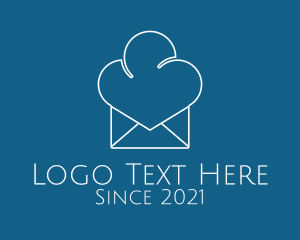 Feedback - White Chef Hat Mail logo design