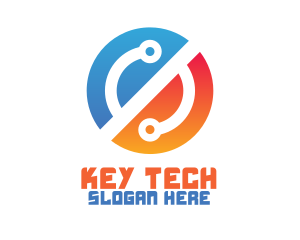 Tech Circuit Networking logo design