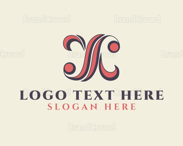 Elegant Professional Studio Letter X Logo