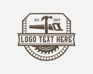 Craft - Industrial Woodworking Tools logo design