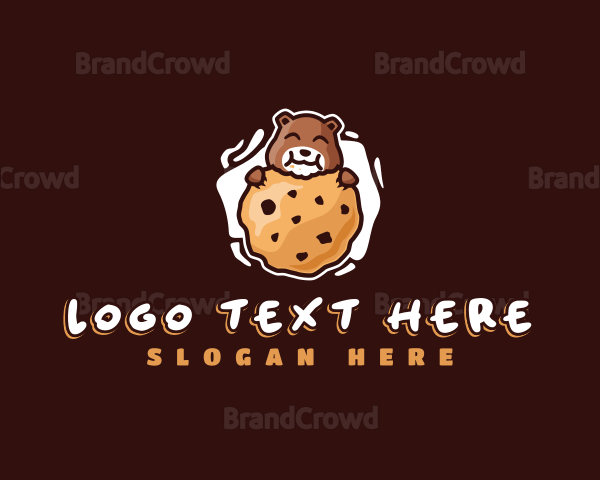 Cookie Bear Chocolate Chip Logo