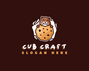 Cub - Cookie Bear Chocolate Chip logo design