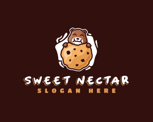 Cookie Bear Chocolate Chip logo design