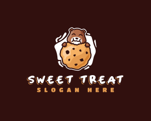 Cookie Bear Chocolate Chip logo design