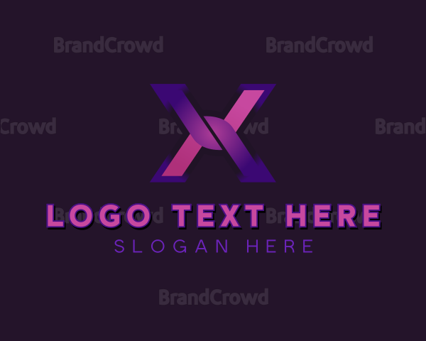 Company Brand Letter X Logo