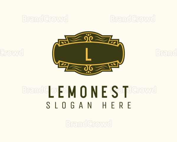 Art Deco Bar Decor Logo