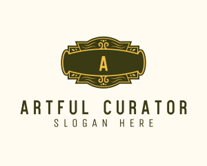 Art Deco Bar Decor logo design