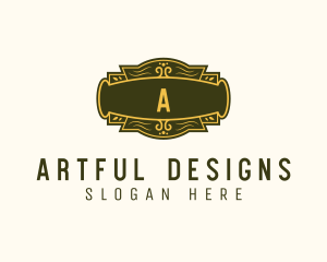 Art Deco Bar Decor logo design