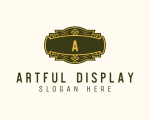 Art Deco Bar Decor logo design