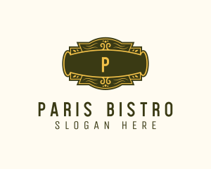 Art Deco Bar Decor logo design