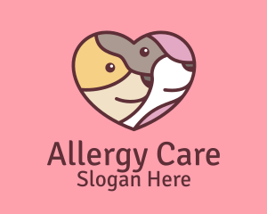 Pet Dog Love Care logo design