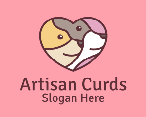 Pet Dog Love Care logo design