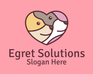 Pet Dog Love Care logo design