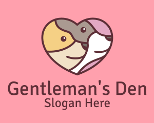 Pet Dog Love Care logo design