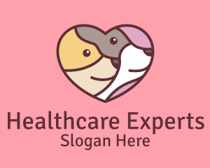 Pet Dog Love Care logo design