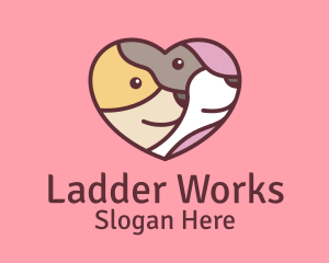 Pet Dog Love Care logo design