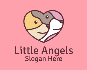 Pet Dog Love Care logo design